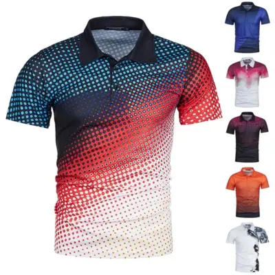 "Muška polo majica sa kratkim rukavima u casual stilu"