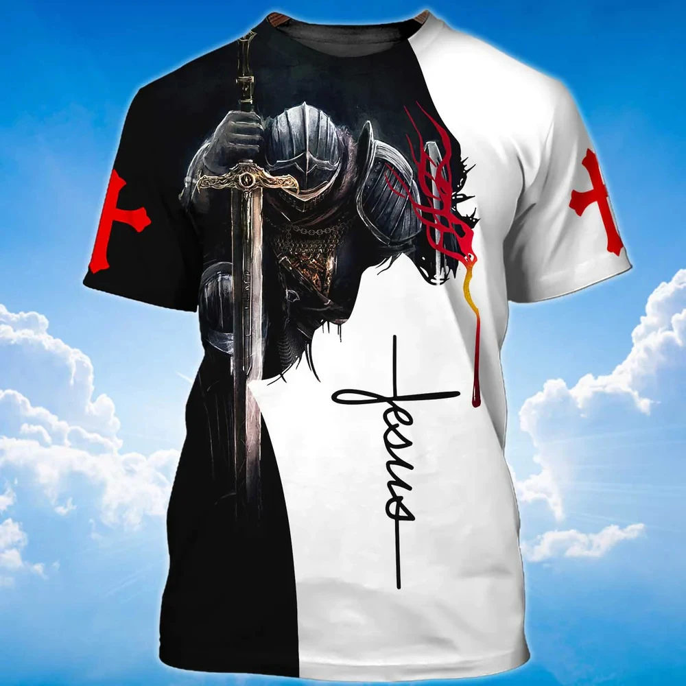 Harajuku 3D Printed Men's T-shirt - Slika 6