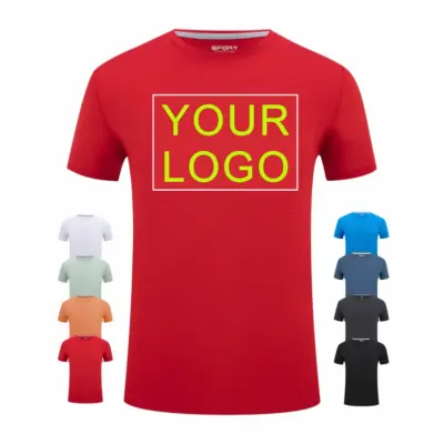 Personalizovana sportska majica sa okruglim izrezom i kratkim rukavima