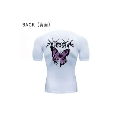 Butterfly Print Running T-shirt