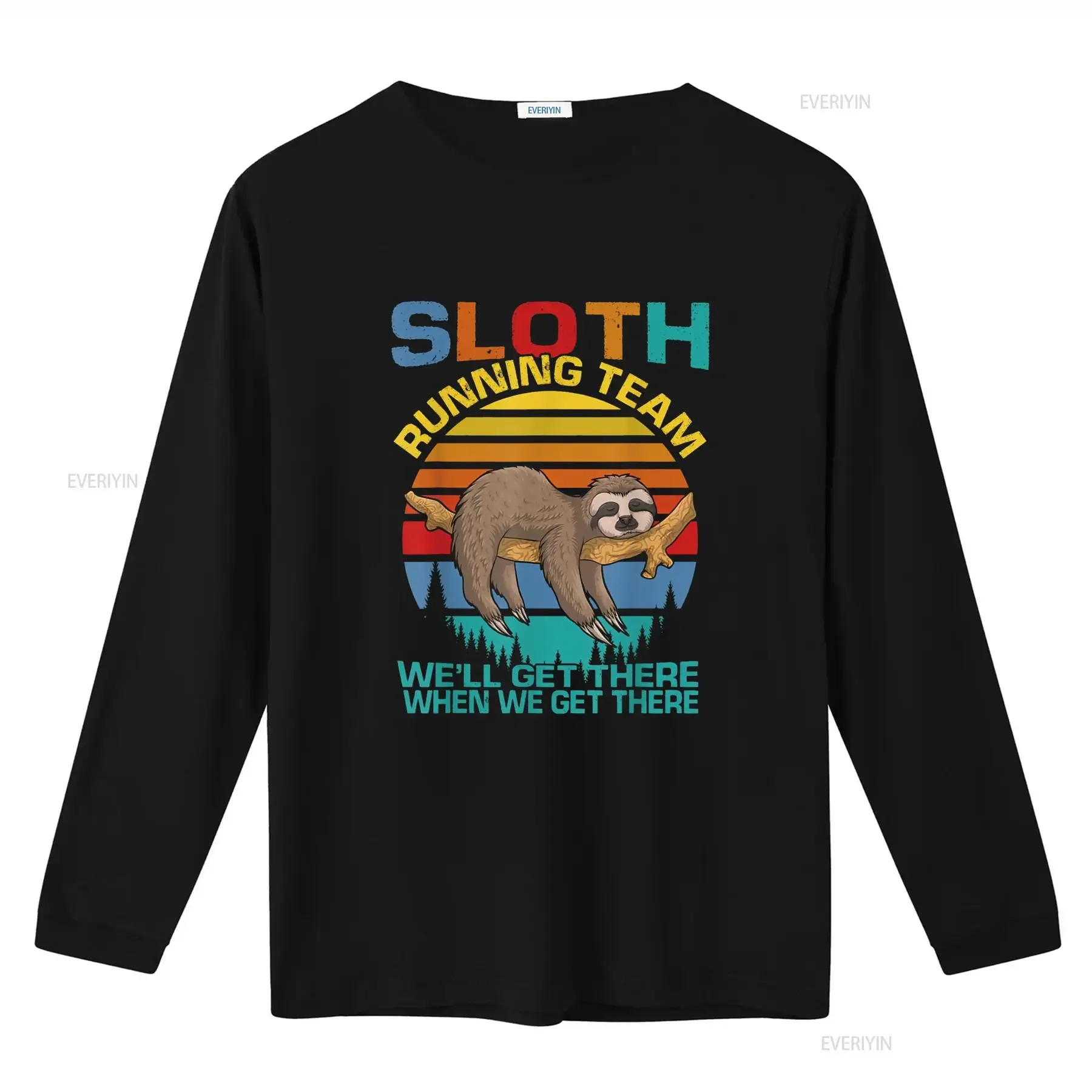 Trka sloth tima - zabavna majica - Slika 3