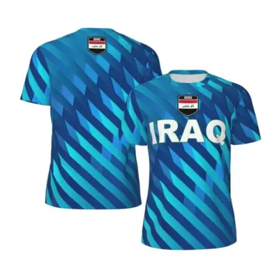 3D Tshirt Irak Flag Sportske Majice Muskarci Letnje Teniske Majice Otvoreni Rukavi