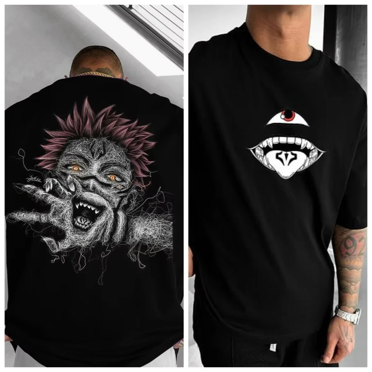 Sukuna Graphic Anime T-Shirt 2021. - Slika 3