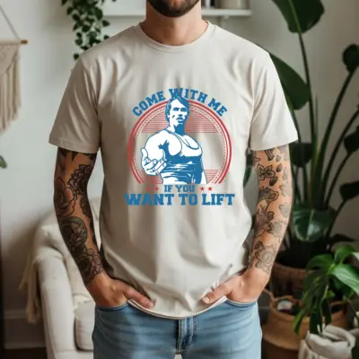 "Letnja pamučna majica sa smešnim natpisom"