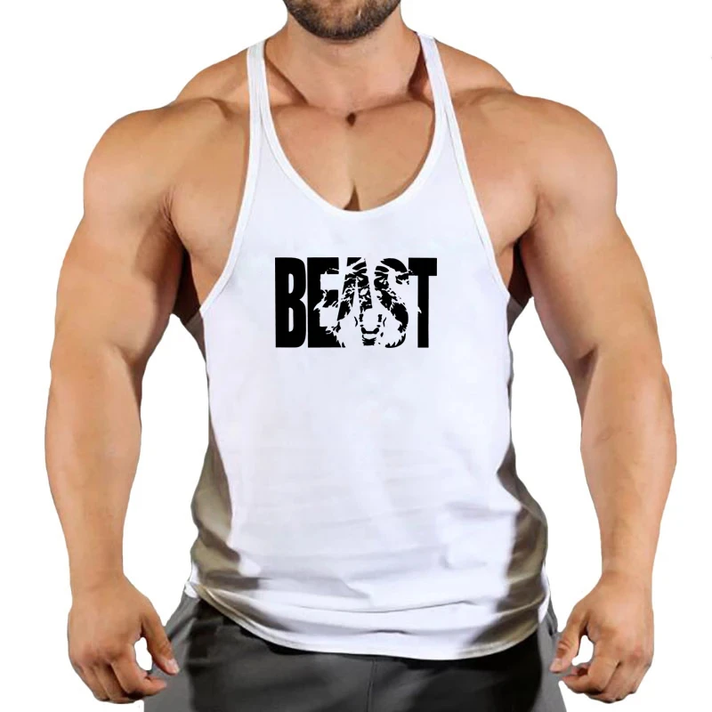 Muscular Bodybuilding Singlet Sports Vest - Slika 2