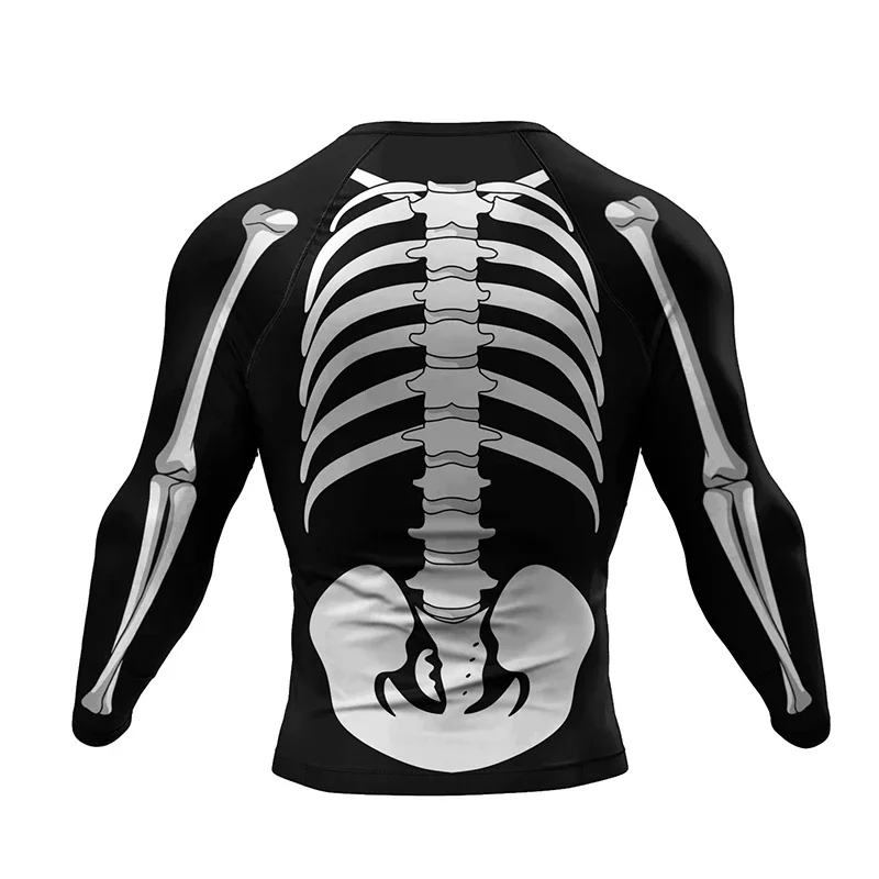 Skull Rashguard MMA Set Jiu Jitsu Clothing - Slika 5