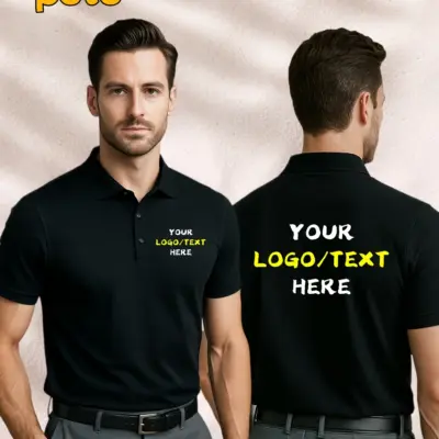 Muška kratkorepna polo majica sa jednobojnim dizajnom, idealna za vikend izlaske.