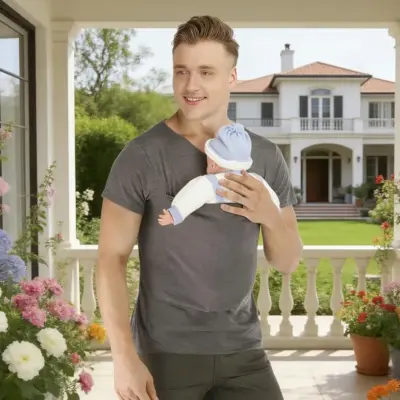 Tata majica za nošenje bebe