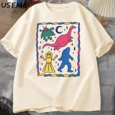 Šareni T-shirt sa šarmantnim životinjama