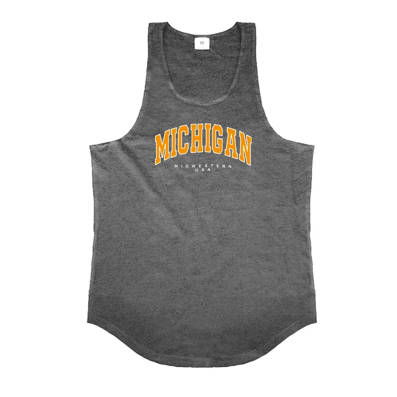 Muscle Tank Tops Summer Fitness - Slika 6