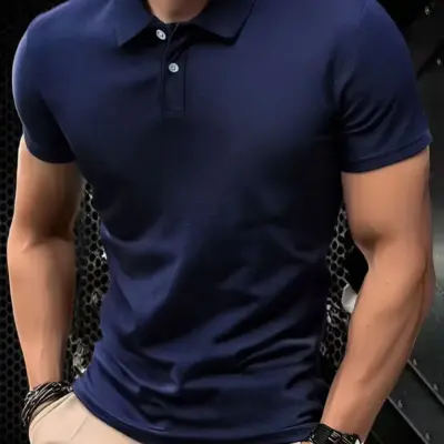 Ultra-Light Men's Fitness Polo Shirt