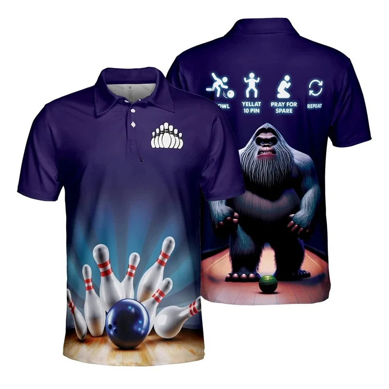 Gutterball Club Polo T-Shirt - Slika 2