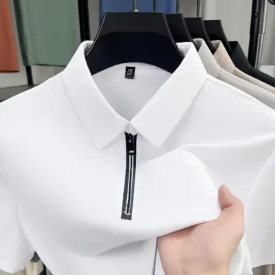 Versatile Men's Polo Shirt Summer Wear