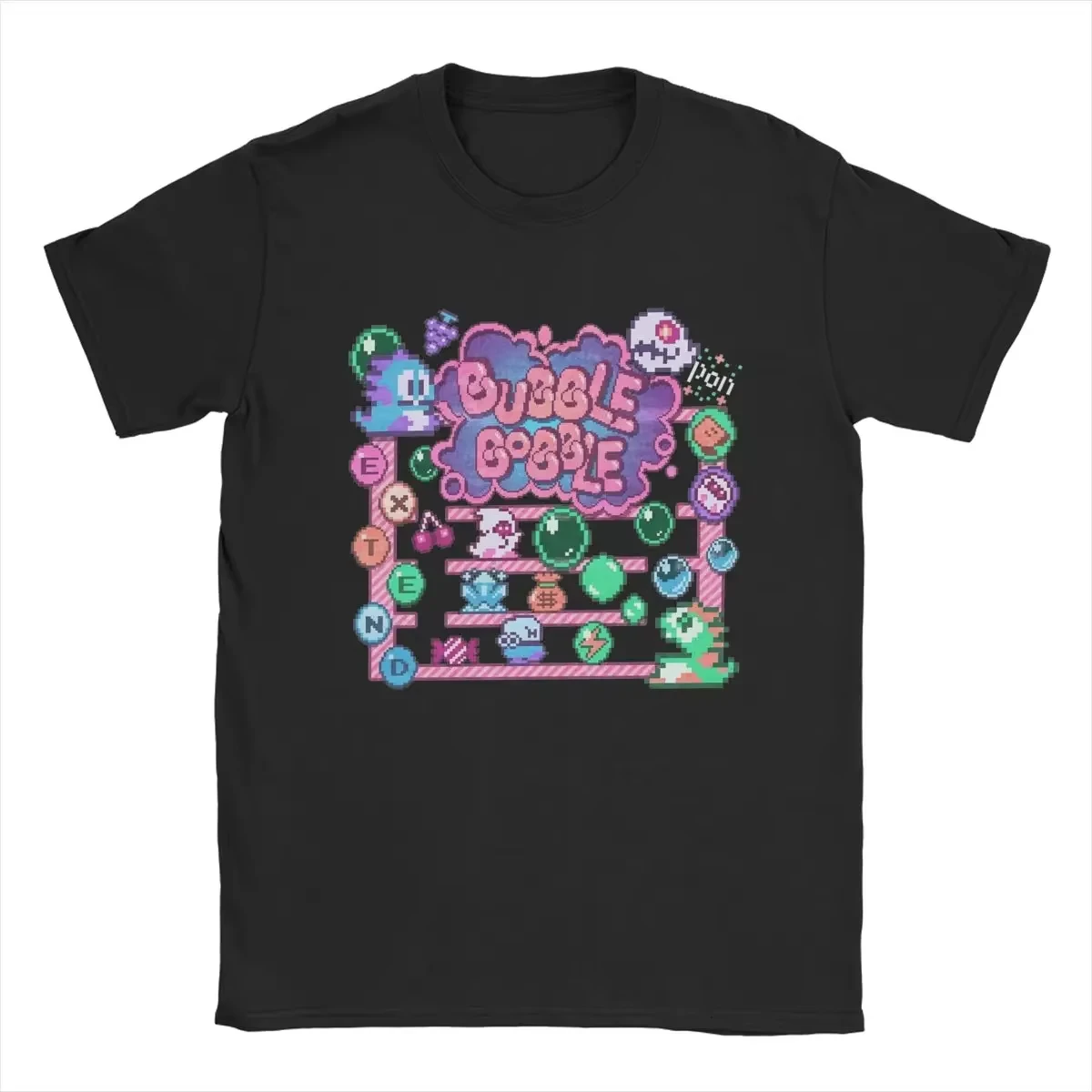 Bubble Bobble Cotton Tee T-Shirt - Slika 4