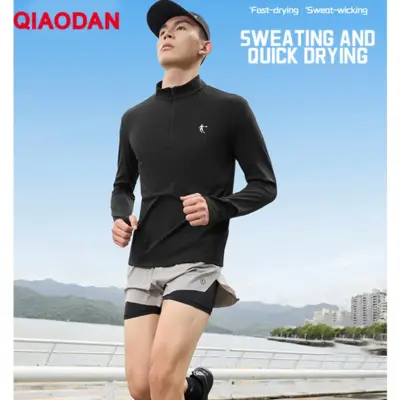 QIAODAN Dugorukavi T-shirt Proleće 2021.