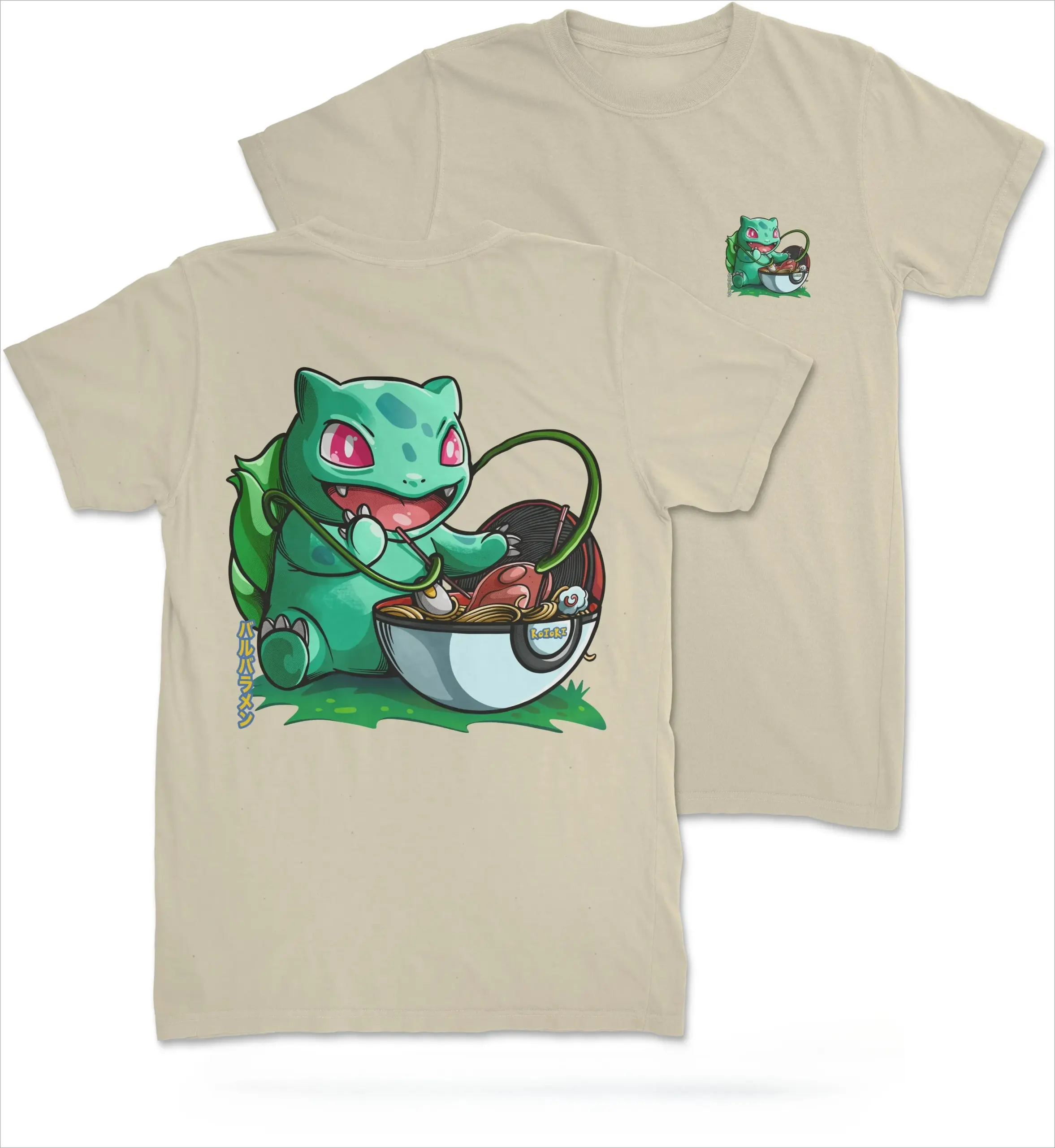Kawaii Pokemon Cartoon Print T-shirt - Slika 4