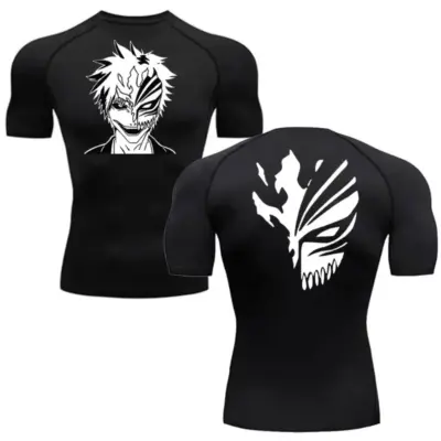 Anime Gym Rashguard T-Shirt for Men