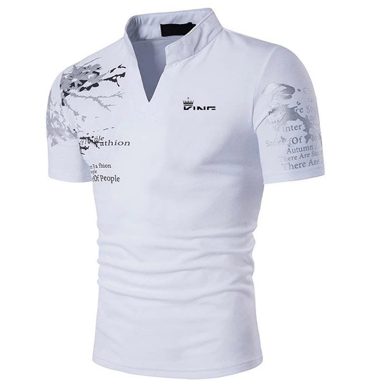Streetwear Sports Polo Graphic Tee - Slika 5