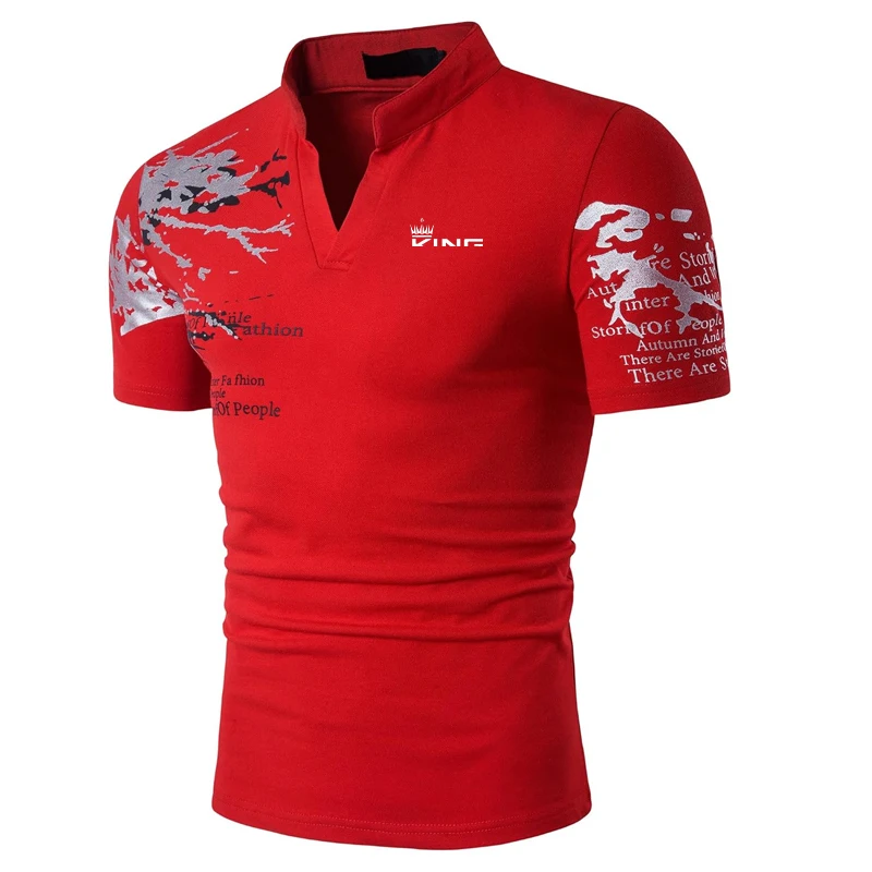 Streetwear Sports Polo Graphic Tee - Slika 2