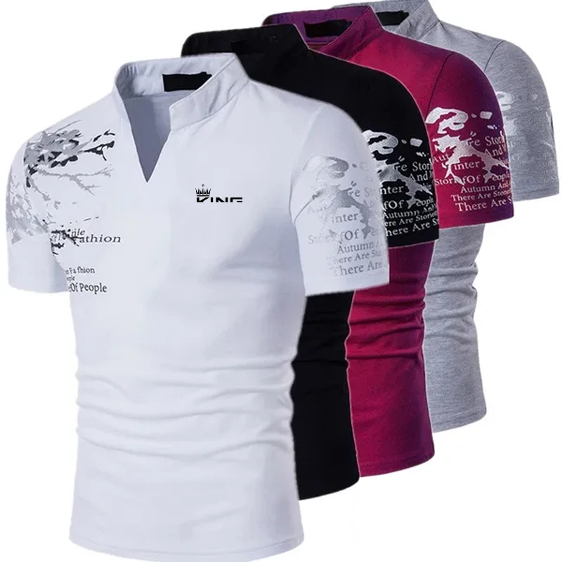 Streetwear Sports Polo Graphic Tee