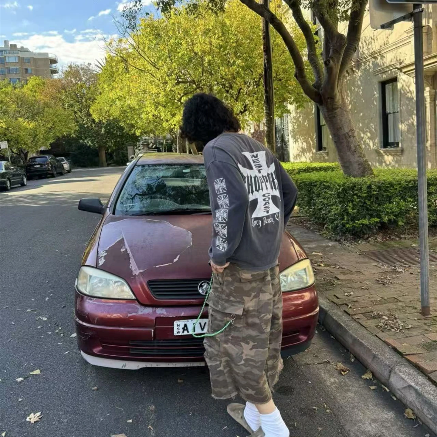 "Yao Streetwear Oversize T-Shirt" - Slika 5