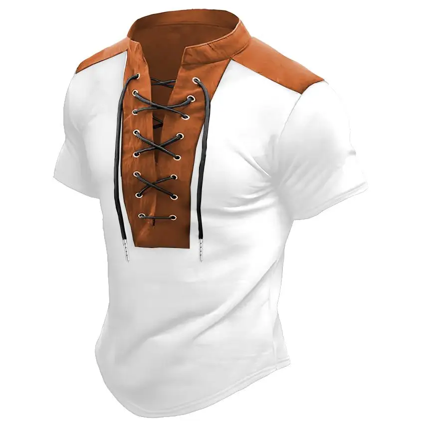 Vrati u odgovoru samo konkreten naslov od 5 reci, bez ikakvih dodatnih reci i pitanja. V-neck Casual Beach T-shirt