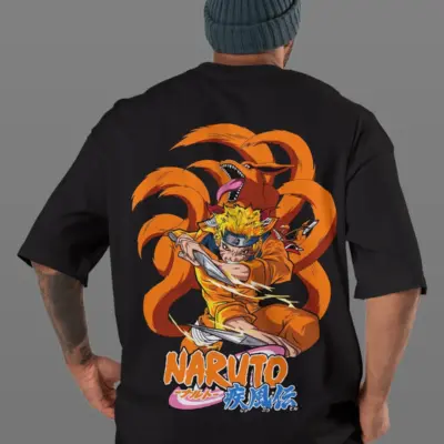 "Kurama Nine-Tails Anime T-Shirt"