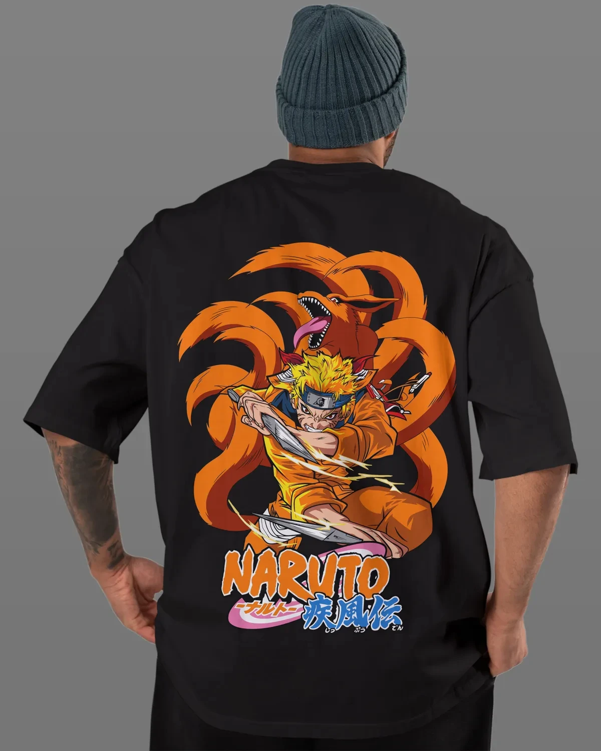 "Kurama Nine-Tails Anime T-Shirt"