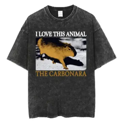 "Amare Box Capybara Tee"
