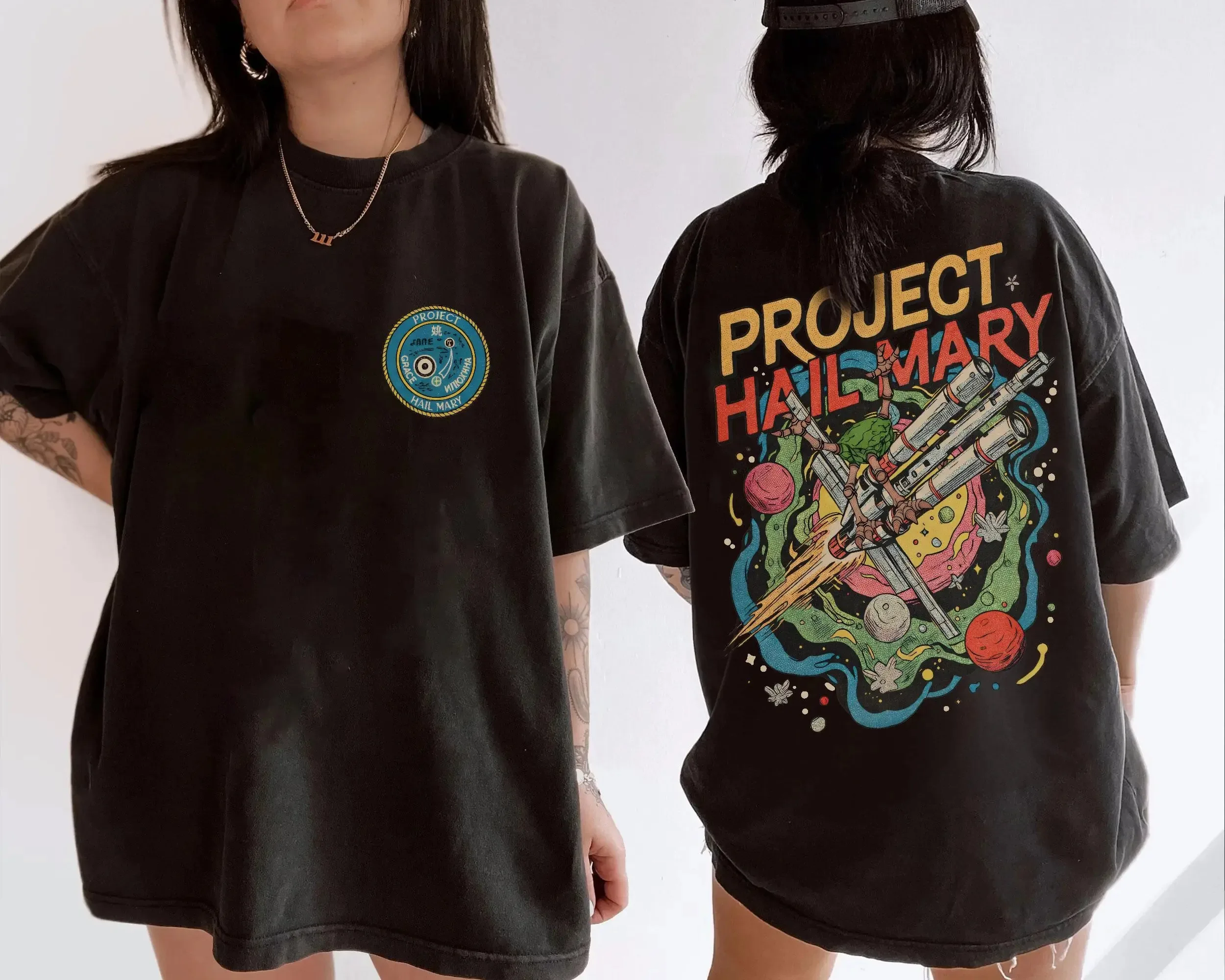 Hail Mary Cotton T-shirt Men/Women: Summer Fashion - Slika 2