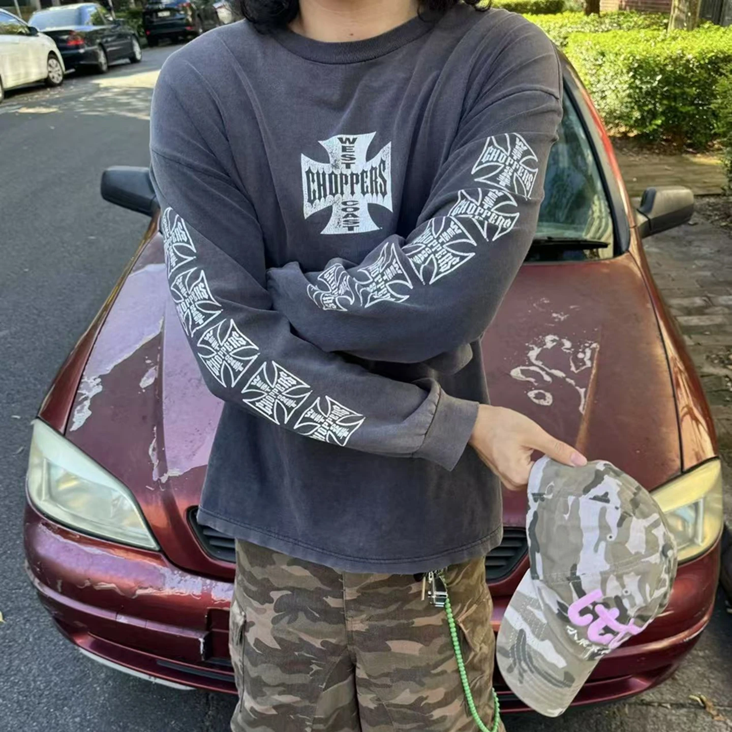 "Yao Streetwear Oversize T-Shirt" - Slika 4