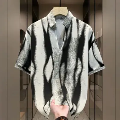 Sportske Harajuku Majice Tanko Print Kratak Rukav Polo Majice