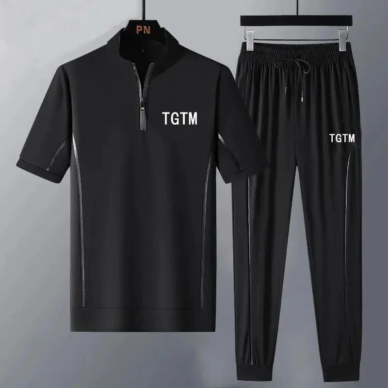 Novi letnji komplet majica i pantalona za muškarce - Slika 2