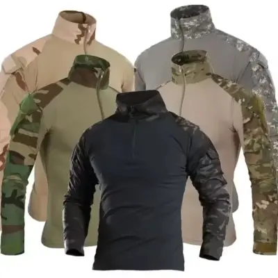 Mens Tactical Outdoor Hiking Shirt