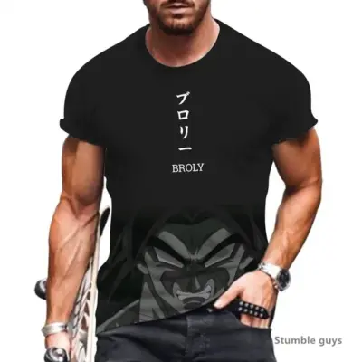 Gym Goku Summer T-shirt Men's Tops