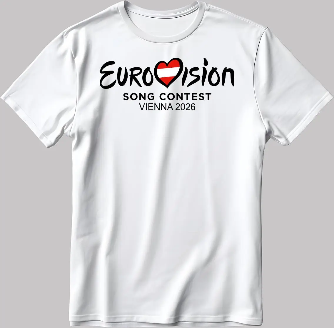 "Letnja pamučna majica Beč Eurosong 2021" - Slika 2