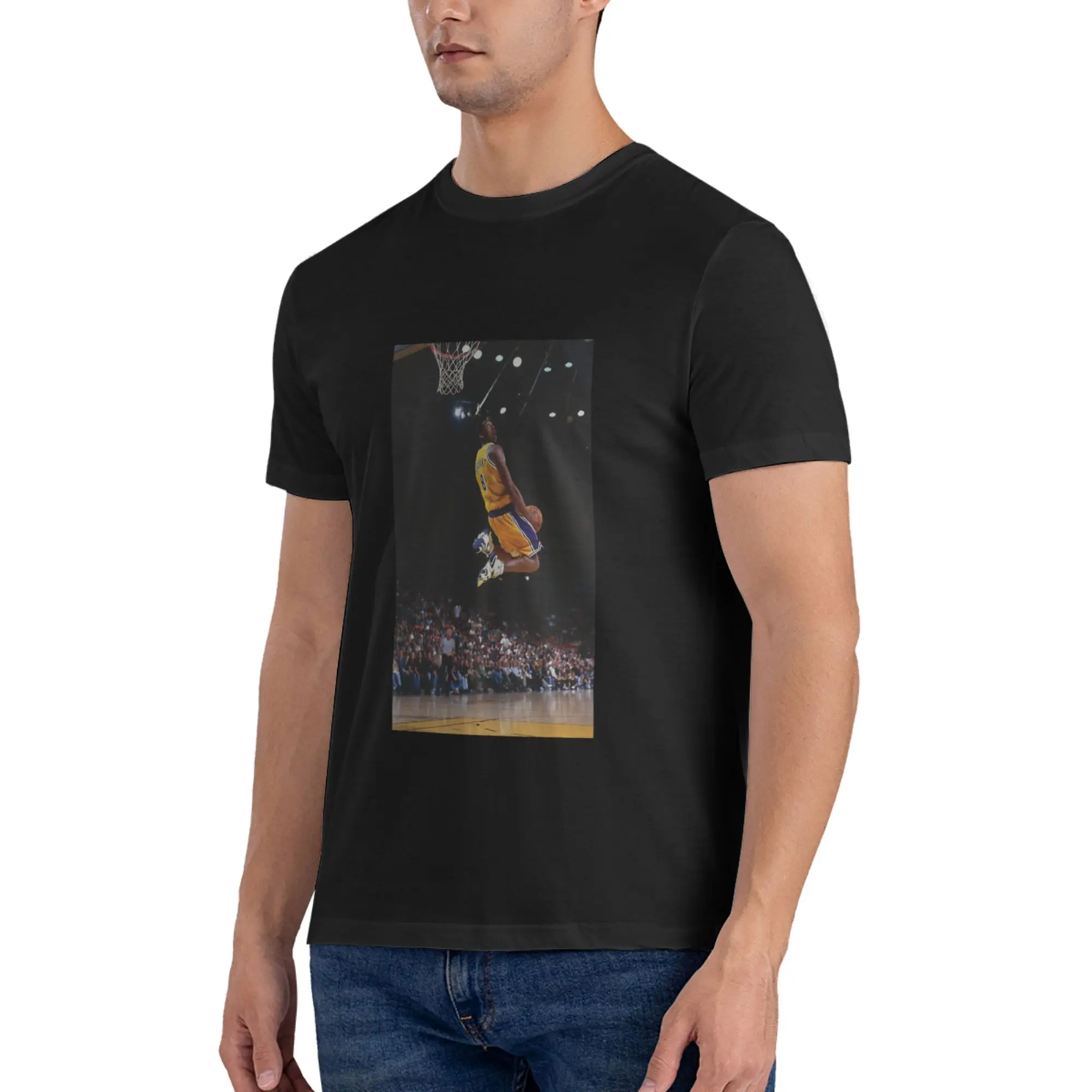 Poster Men's Printed Poster T-Shirt Men's Funny Sport Print - Slika 4