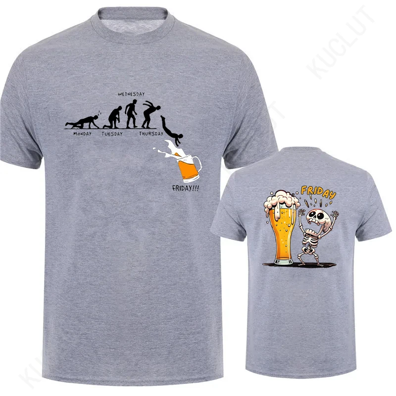"Vesele Muške Majice - Petak Pivo T-Shirt" - Slika 3