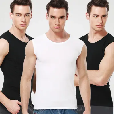 Sporty Cotton Vest for Men