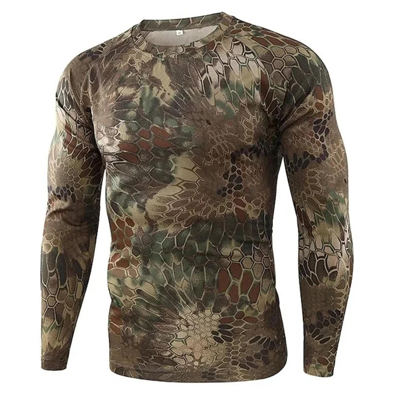 "3D Printirana Camouflage Majica za Muškarce" - Slika 4