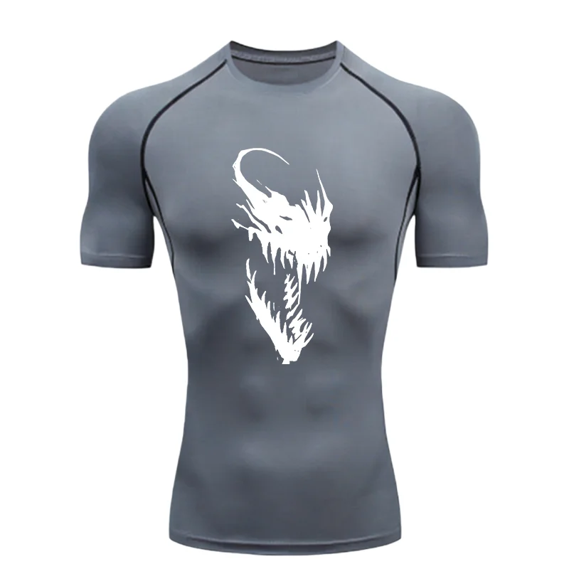 Sportski kompresioni rashguard za muškarce - Venom Pattern 2021. - Slika 3