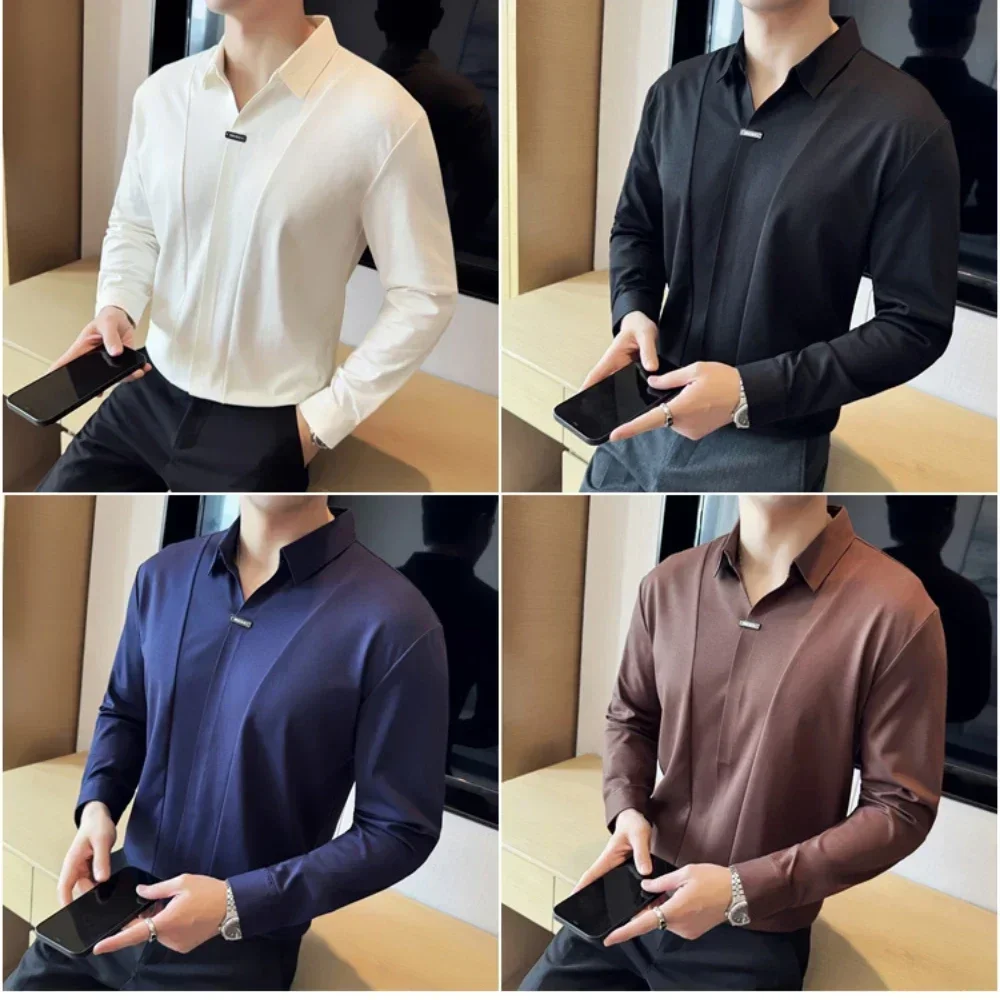 Elegantni Polo Dugi Rukav - Slika 2