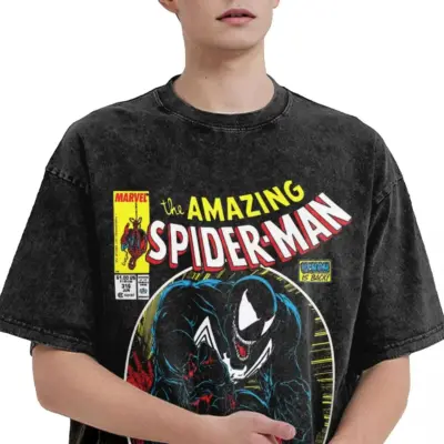 T-shirt Retro Spider-Man Loose T-shirt