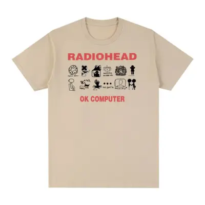 Novi Retro Majica Radiohead za Ljeto
