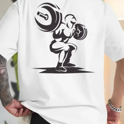 Poziv za teretanu - Trendi pamučni T-shirt