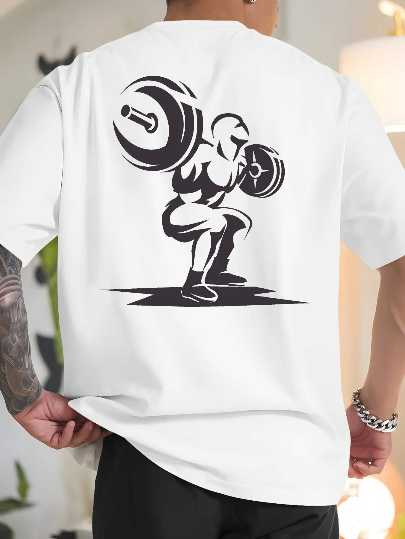 Poziv za teretanu - Trendi pamučni T-shirt