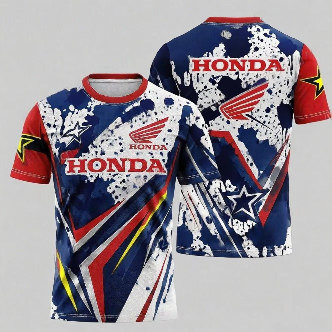 Honda Riding T-shirt Breathable Short Sleeve - Slika 5