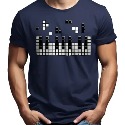Piano Music T-Shirt for Men