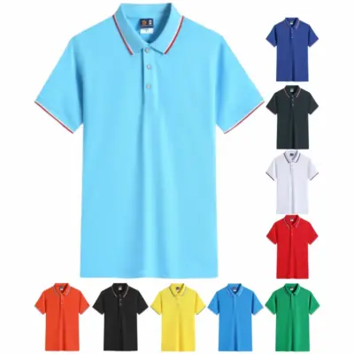Letnja muška kratkougaona polo majica u 10 boja