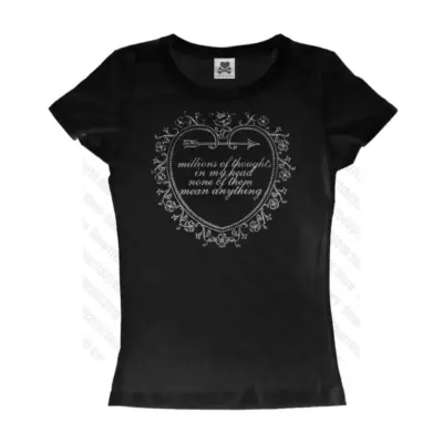 "Kitty Grunge Vintage Women's Tee"